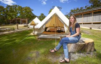 Glamping Bay of Fires