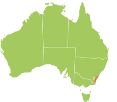South Coast Map