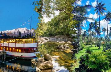 Contrasts of New Zealand, Australia & Fiji