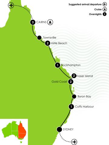 East Coast Islands & Rainforest Mapping