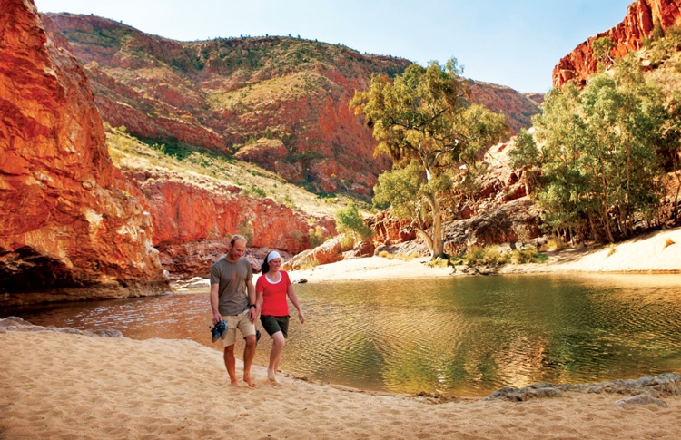 Alice Springs waters edge