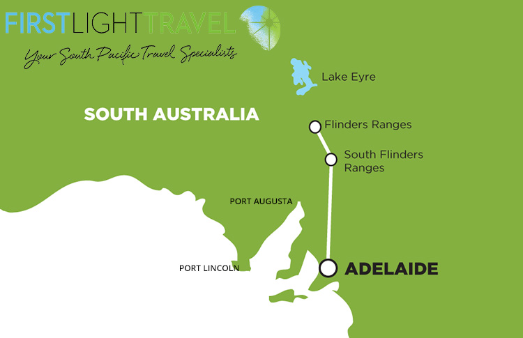 Flinders Range Map