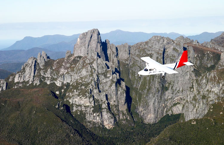 Scenic South West flight Tasmania