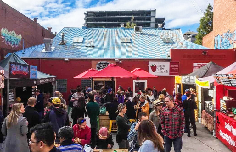 Farm Gate Market in Hobart