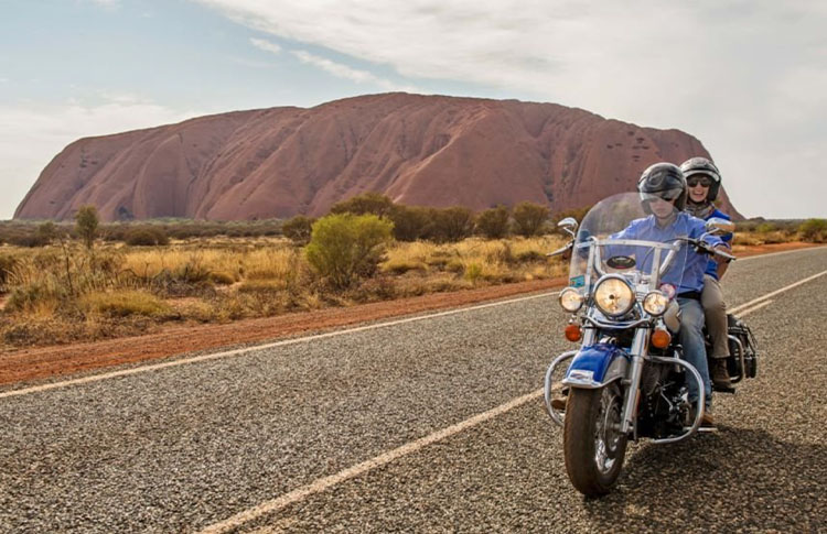 Uluru by Harley Davidson