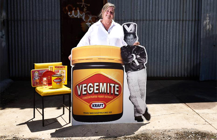 Liza Robinson is driving the creation of a Vegemite museum in Beaufort to celebrate the legacy of its inventor who was born in nearby Chute. Picture: Adam Trafford