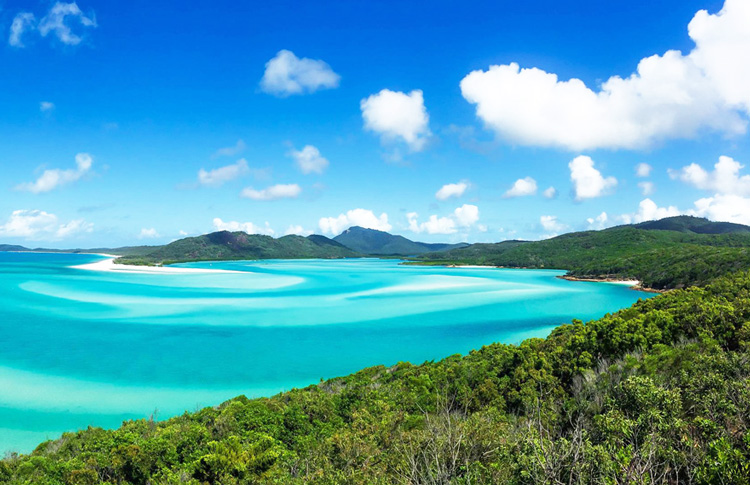 Whitsunday islands