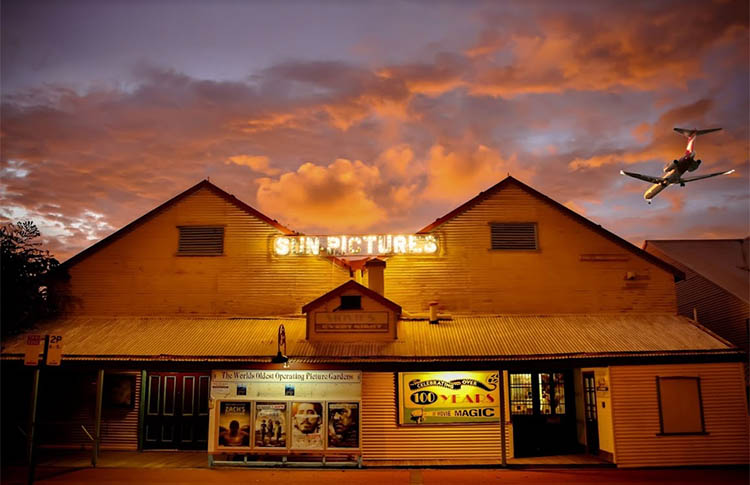 Oldest outdoor cinema in the world at Broome