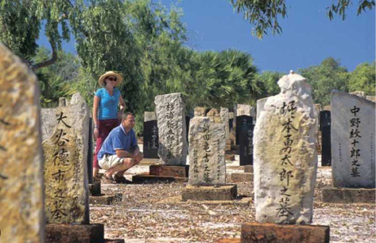 Japanese cemetery in Broome