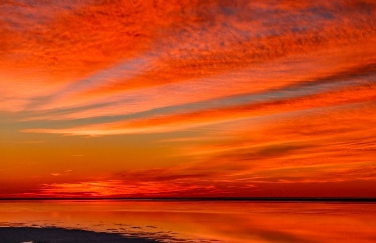 Lake Eyre Sunset