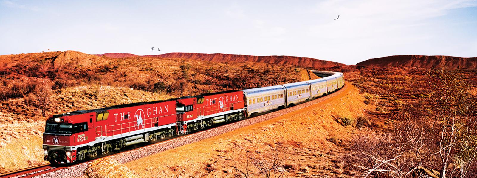 Outback Adventure & Ghan Rail Journey