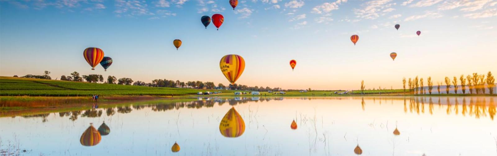 Hot Air Ballooning in the Hunter Valley