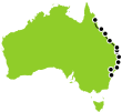 Ultimate Pacific Coast – Sydney to Cairns Small Map