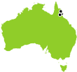 Tropical North Queensland Small Map