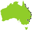 G Adventures - Best Of Australia Small Map