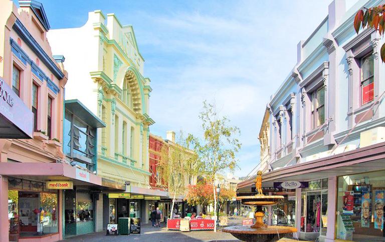Launceston city street