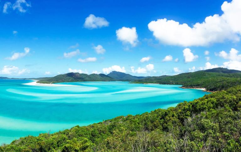 the Whitsunday Islands
