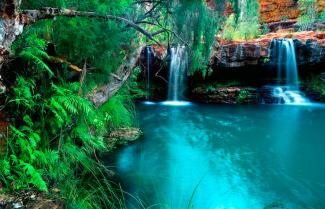 Karijini  Waterfall