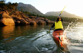Kayaking Freycinet