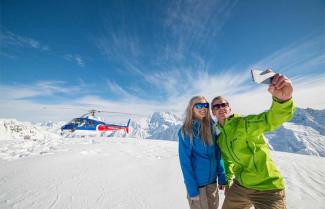 glacier flight