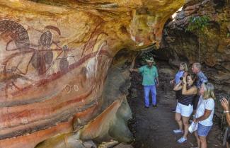 Ancient Rock Art Site