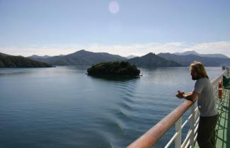 Ferry north to south island