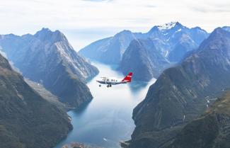 scenic flight to Milford