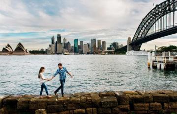 romance on the Sydney Harbour