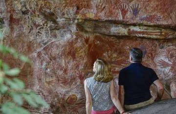 Mount Borradaile Rock Painting 