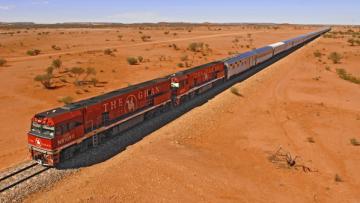 The Ghan -  A Classic Rail Journey through the Australian Red Centre.